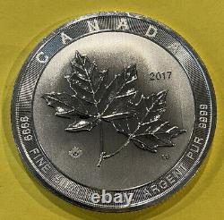 2017 $50 Canada 10 oz. 9999 Silver Maple Leaf Magnificent Maples