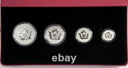 2017 CANADA 150 Fractional MAPLE LEAF Pure Silver Coin Set RCM