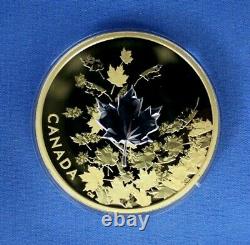 2017 Canada 3oz Silver Proof $50 coin Whispering Maples in Case with COA