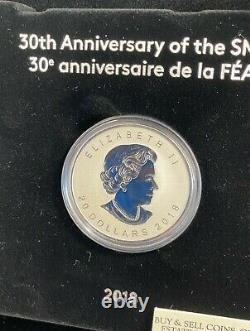 2018 + 2019 Canada $20 Silver Maple Leaf Two Coin Anniversary Set withCOA