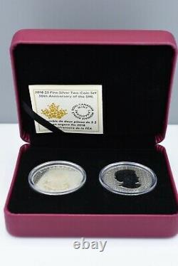 2018 30th Anniversary Silver Maple Leaf Coin Set 2 Coins
