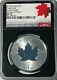 2018 Canada $5 Incuse Maple Leaf Silver 1 Oz Ngc Ms70 Fdoi 30th Anniv