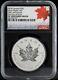 2018 Canada $20 Maple Leaf Rev Proof Pcgs Pf 70 First Day Issue With Box And Coa