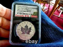 2018 Canada $20 Silver Maple Leaf 30th Anniv NGC PF70 Rev. Proof First Releases