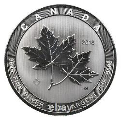 2018 Canada 50 Dollars Silver Maple Leaf 10 Oz Silver 5412