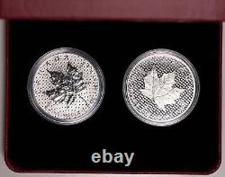 2018 Canada $5 30th Anniversary Silver Maple two Coin Set Item#P17963