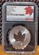 2018 Canada Maple Leaf Incuse Design Ms70, 1st Day Of Issue, 30 Year Anninversy