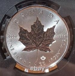 2018 Canada Maple Leaf Incuse Design MS70, 1st Day Of Issue, 30 Year Anninversy