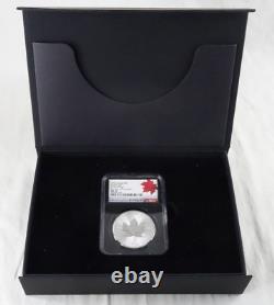 2018 Canada Maple Leaf Incuse Design NGC MS 70 First Day Production Display Box