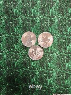 2018 Canada Silver Maple Leaf 3 Coin Set 30th Anniversary CJ-200