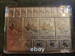 2018 Canadian 2 oz maple flex. 9999 silver bar
