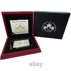 2018 Canadian Maple Leaf 30th Anniversary 3 oz. 9999 Silver Coin and Bar Set