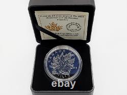 2019 1 oz. Pure Silver Coin $20 The Beloved Maple Leaf. 9999