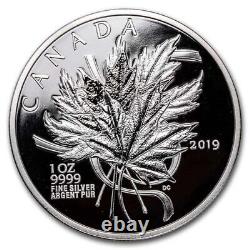 2019 Canada 1 oz Silver The Beloved Maple Leaf Proof