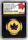 2019 Canada Gilt Silver $20 And Gold $200 Maple Leaf 40th Anniversary Incuse Set