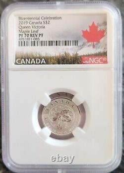 2019 Canada Queen Victoria Silver Maple Leaf Fractional Set NGC PF 70