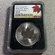 2019 Canada Silver $5 Maple Leaf Incuse Ngc Ms70 First Day Issue