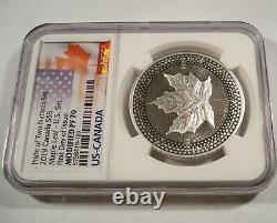 2019 Canada Silver Maple Leaf Ngc Pr Pf 70 Pride Of Two Nations Set S$5 Modified