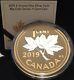 2019 Penny Big Coin Maple Leaf 1-cent 5oz Pure Silver Proof Classic Canada Coin