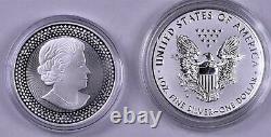 2019 Pride Of Two Nations 2 Coin Set American Silver Eagle / Canada Maple Leaf