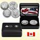 2019 Pride Of Two Nations Silver Eagle & Silver Maple Leaf Canada Set Ogp & Coa