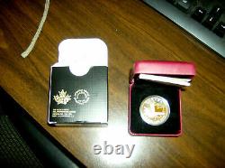 2019 Timeless Icons Loon Maple Leaf $25 Pure Silver Proof Piedfort Coin