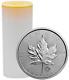 2020 1 Oz Canadian Silver Maple Leaf Tube (25 Coins, Bu)