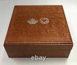 2020 $20 Canadian Gold Plated Silver Iconic Maple Leaf Proof W Cap Box and COA