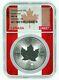 2020 Canada $5 Maple Leaf Silver 1 Oz Ngc Ms 70 Quality Flag Core