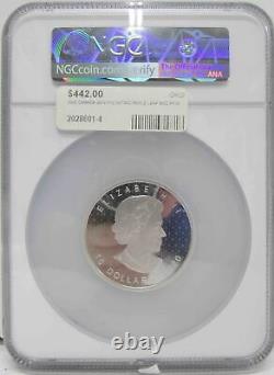 2020 Canada S$10 Pulsating Maple Leaf PF 70 NGC Slabbed