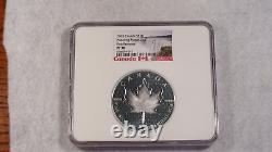 2020 Ngc Pf70 Canada Ten Dollar 2 Oz Pulsating Maple Leaf First Release $10 Coin