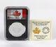 2020-w Canada $5 Silver Burnished Maple Leaf Ngc Ms-70 Fdoi Susan Taylor Sign