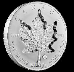 2021 1 Kilo/Kilogram Super Incuse Maple Leaf (SML) Silver Coin Canada