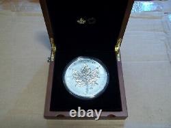 2021 1 Kilogram Pure Silver Coin Super Incuse Silver Maple Leaf
