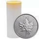 2021 1 Oz Canadian Silver Maple Leaf Bu $5 0.9999 Fine Tube Of 25