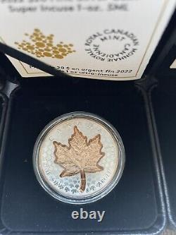 2021 2022 2023 Canada Super Incuse Maple Leaf. 9999 Silver 3 Coin Set