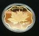 2021 Canada $20 Iconic Maple Leaves Gold Plated Pure Silver With Ml25 Privy Mark