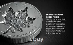 2021 Canada 1 Kilogram Pure Silver Coin Super Incuse Silver Maple Leaf