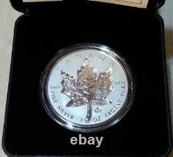 2021 Canada $20 Maple Leaf Super Incuse Reverse Proof 1 oz Silver Coin Privy 25