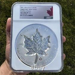 2021 Canada $250 Super Incuse 1 Kilo. 9999 Silver Maple Leaf Coin Rare Ngc Pf70