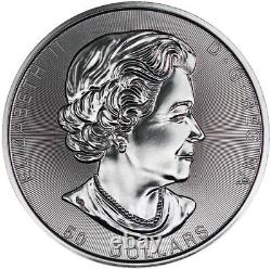 2021 Canada $50 Magnificent Maple Leaf 10 oz. 999 Fine Silver Coin