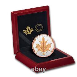 2021 Canada 5 oz Silver Maple Leaves in Motion SKU#227572