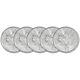 2021 Canada Silver Maple Leaf 1 Oz $5 Bu Five 5 Coins