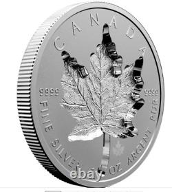 2021 Canada Super Incuse Maple Leaf 25th Privy Pure 1oz Silver Coins