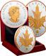 2021 Maple Leaf Motion Faceted $50 5oz Silver Coin Canada Maple Leaf 25 Privy