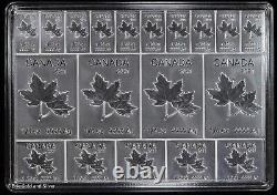 2021 Royal Canadian Mint 2 oz Silver Maple Flex Bar Canada Fractional In Capsule