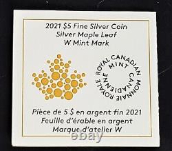 2021-W $5 Canada 1oz Silver Maple Leaf Tailored Specimen NGC SP70 FR Taylor OGP