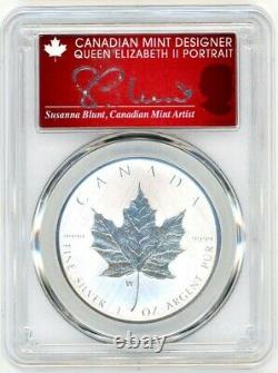 2021-W $5 Canada Silver Maple Leaf SP70 PCGS Tailored Specimen FS S Blunt