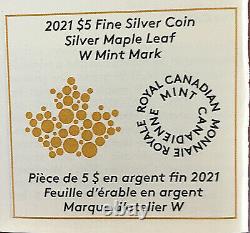 2021 W $5 Canada TAYLOR SPECIMEN BURNISHED Maple Leaf NGC SP 70 FR with COA