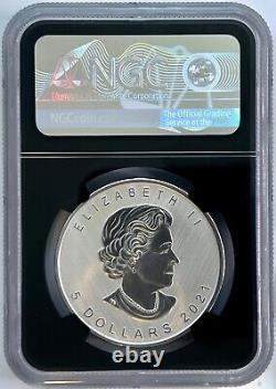 2021 W Canada $5 Maple Leaf Tailored Specimen Silver Coin NGC SP70 1st Releases